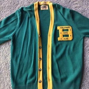 Billionaire Boys Club College Big Logo Money College Cardigan